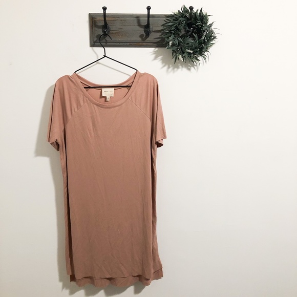 silence + noise Dresses & Skirts - NWT UO Silence + Noise Pink Ribbed Dress L